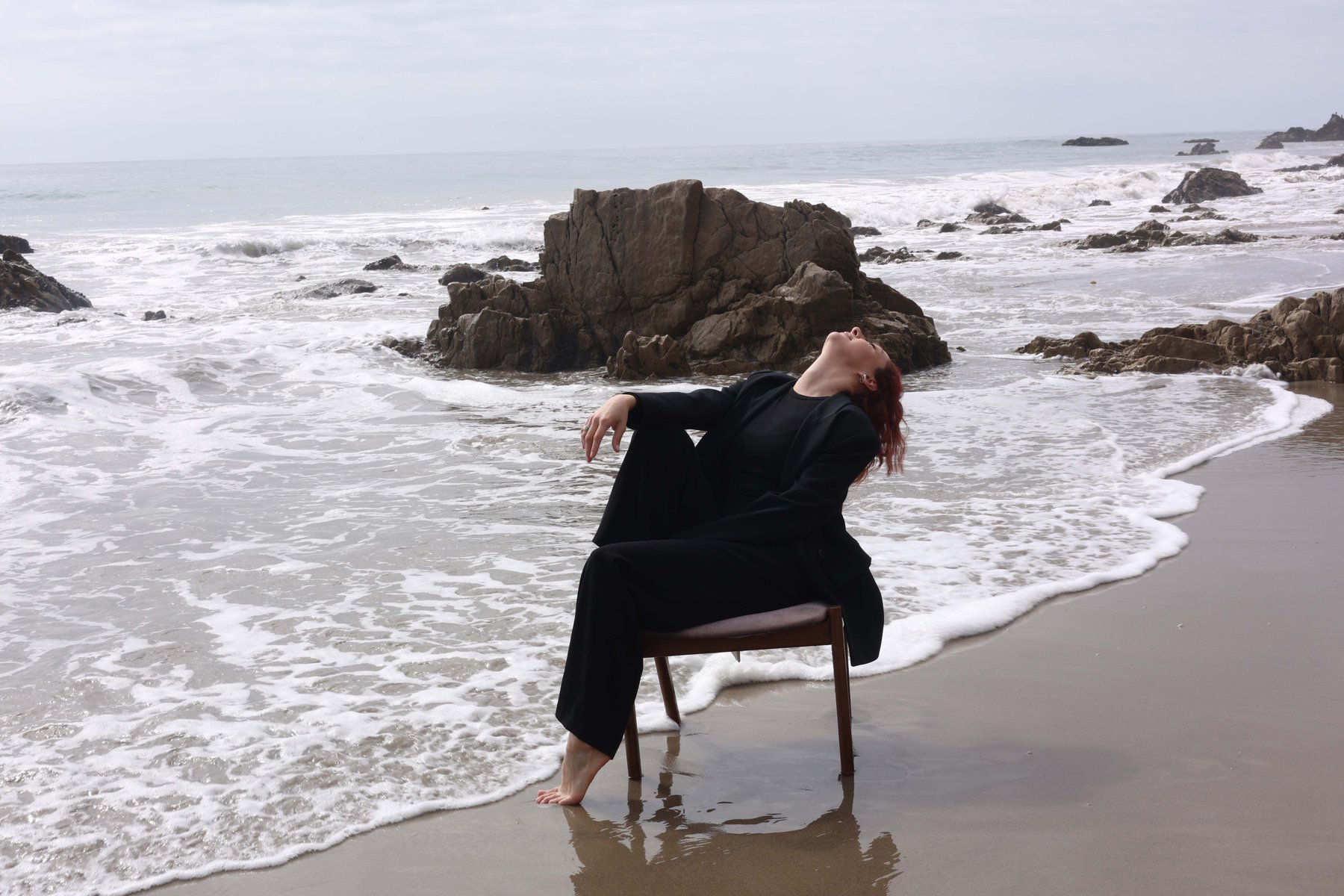 Portrait on rocks